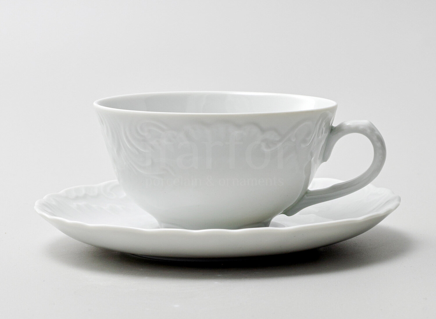 Чашка с блюдцем чайная Rococo Repast
