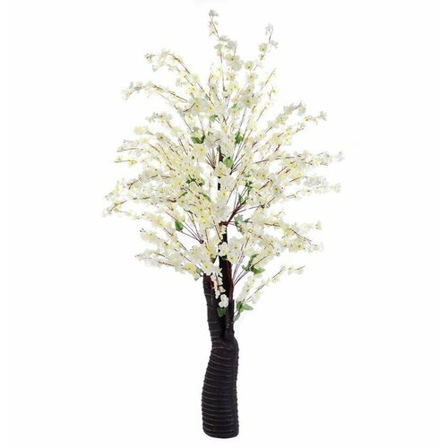 Искусственная сакура дерево 170 см белая, растение искусственное