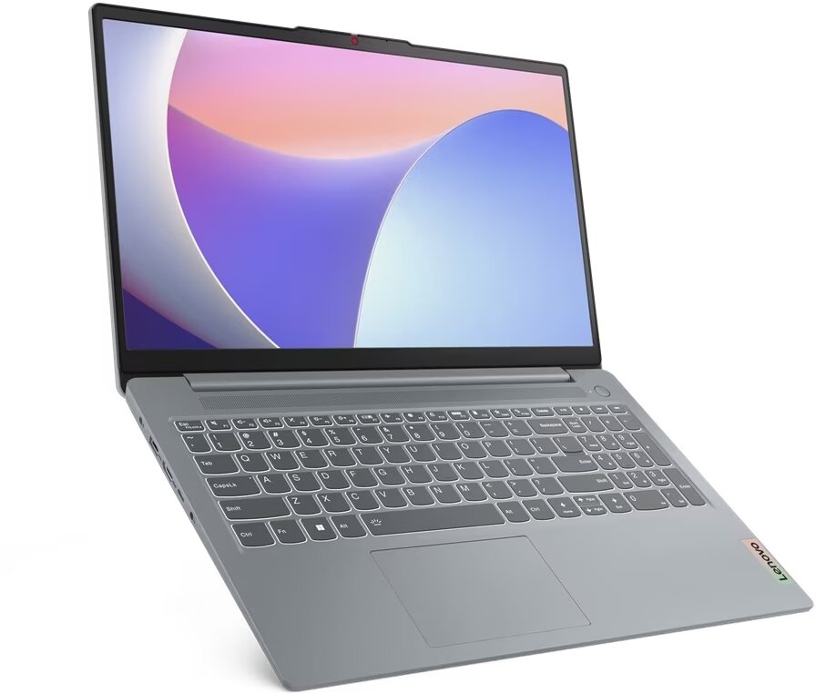 Ноутбук Lenovo IdeaPad Slim 3 15.6" IPS FHD/AMD Ryzen 3 7320U/8Gb/256Gb SSD/VGA int/noOS/grey