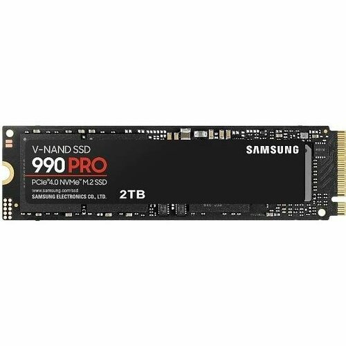 SSD жесткий диск M.2 2280 2TB 990 PRO MZ-V9P2T0B/AM SAMSUNG ssd накопитель samsung 990 pro 2tb mz v9p2t0b am