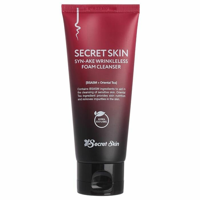 Secret Skin Пенка для умывания со змеиным пептидом Syn-Ake 100 мл Syn-Ake Wrinkleless Foam Cleanser