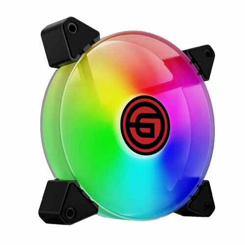 Вентилятор Ginzzu RGB 12B6 для корпуса ПК, 120 мм, для контроллера