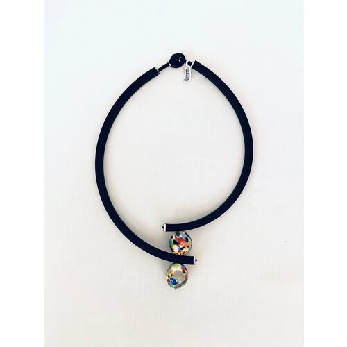 Колье Enzo Benzo Martina, длина 27 см, мультиколор