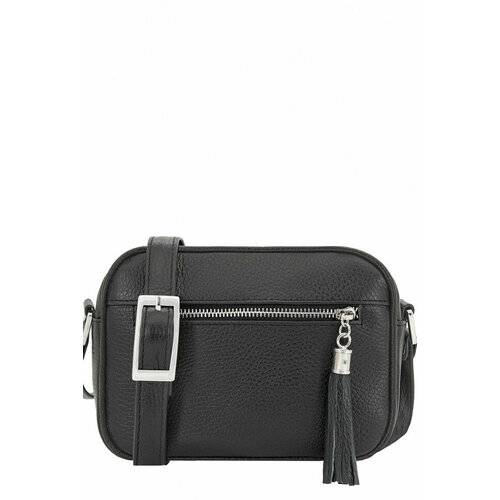 фото Сумка protege, фактура зернистая, черный