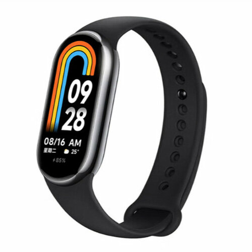 Фитнес-браслет Xiaomi Mi Band 8, Цвет: черный, CN-версия на английском языке