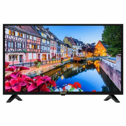 Телевизор Econ EX-32HS021B, 32, 1366x768, DVB-T2/C/S2, HDMI 3, USB 2, Smart TV, чёрный lcd жк телевизор econ ex 50us006b