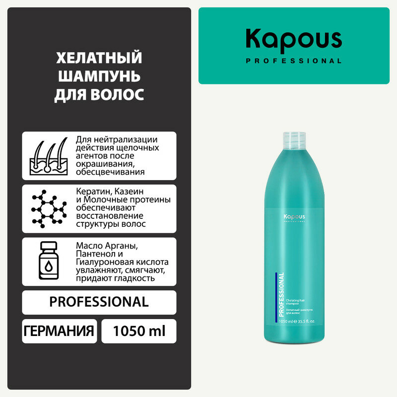 фото Kapous шампунь для всех типов волос