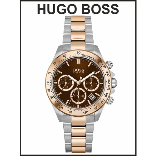 фото Наручные часы boss, золотой