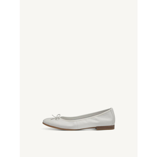 фото Балетки tamaris, размер 39 ru, белый