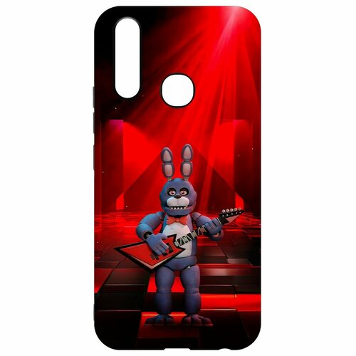 Чехол-накладка Krutoff Soft Case фнаф (FNAF) - Бонни с гитарой для Vivo Y12 черный чехол накладка krutoff soft case фнаф fnaf бонни с гитарой для vivo t2 черный