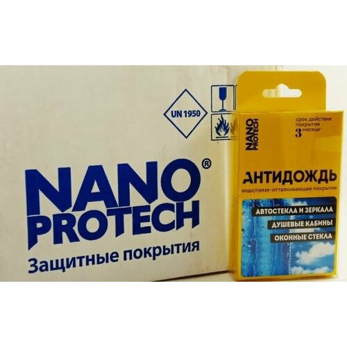Антидождь Nanoprotech (водо-грязе отталкивающее покрытие)