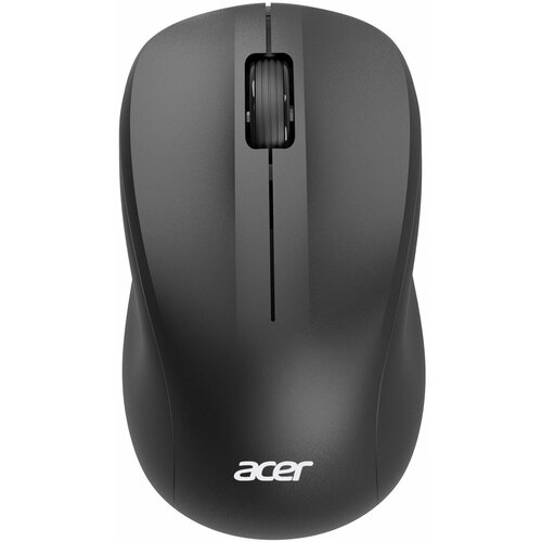 Мышь Acer OMR302 оптическая (1200dpi) беспроводная USB (3but) черный