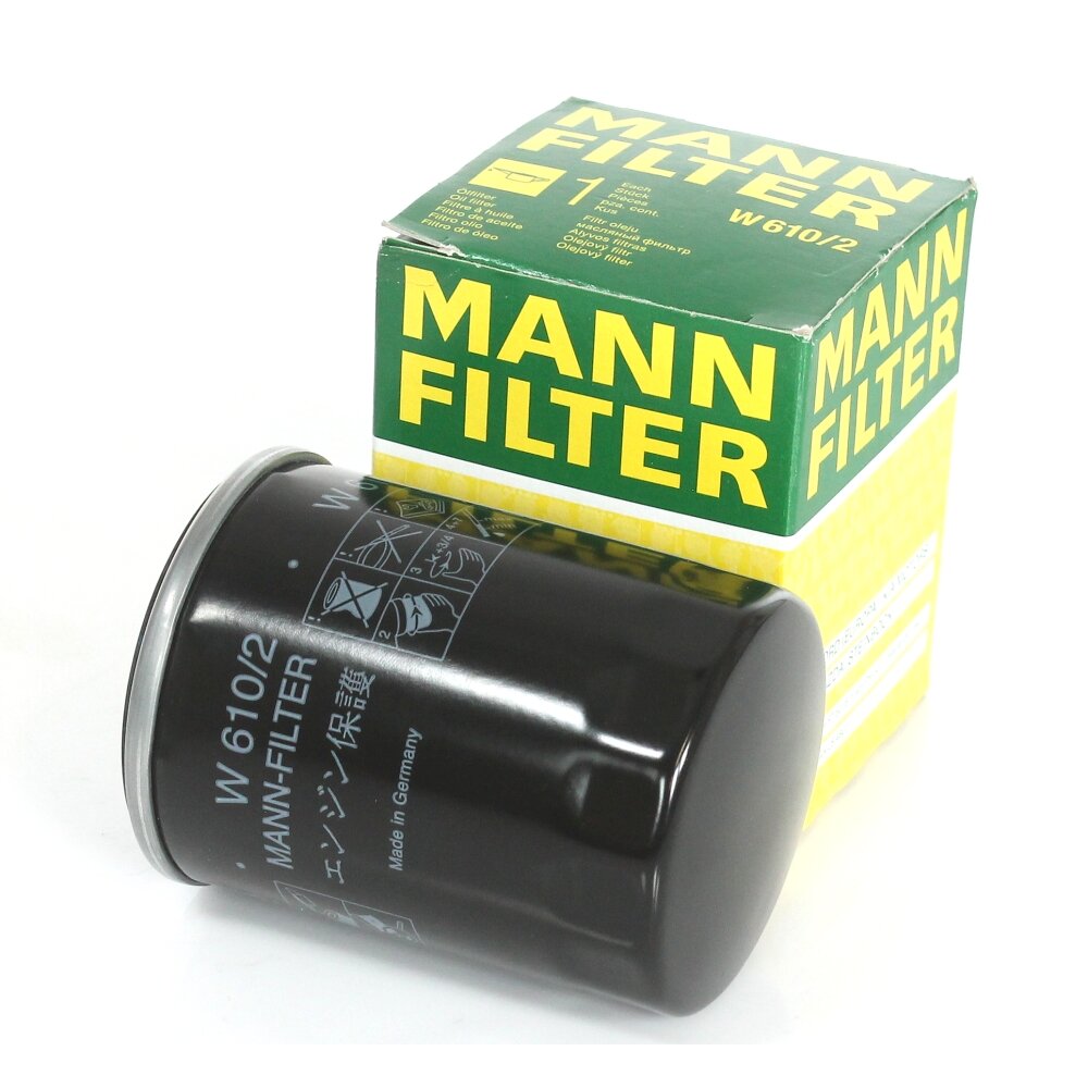 [W6102] MANN-FILTER Фильтр масляный - фото №6