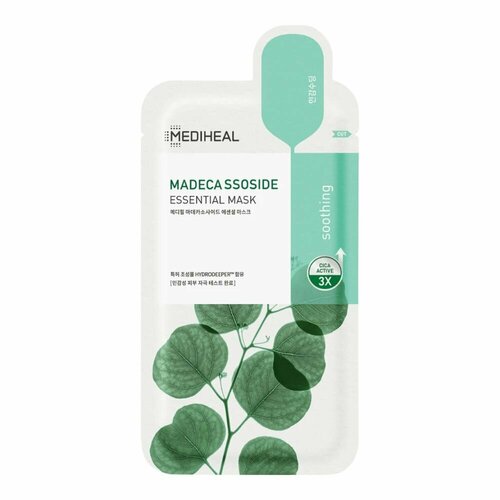 MEDIHEAL Набор успокаивающих масок Madecassoside Essential Mask *10