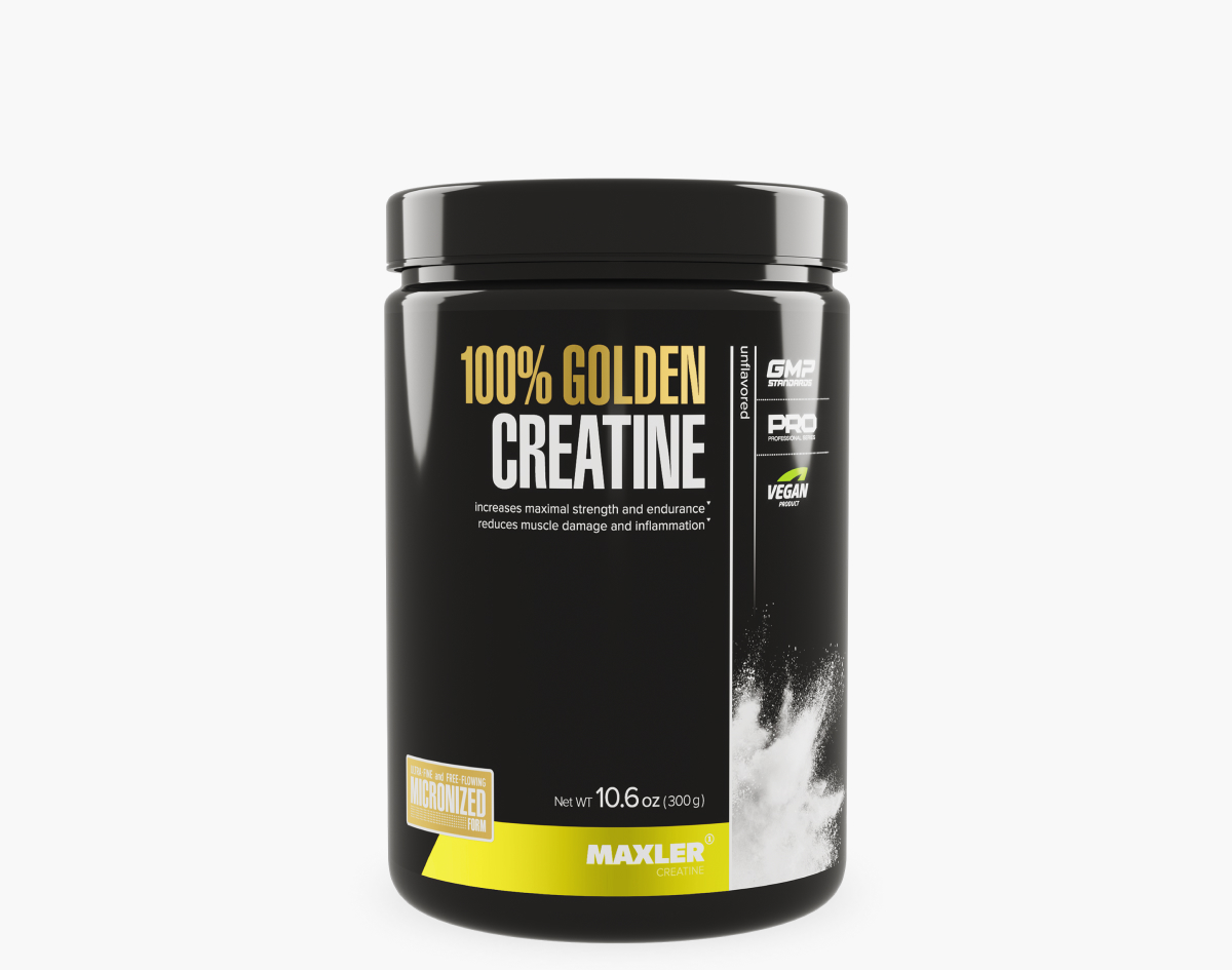 Креатин Maxler 100% Golden Creatine, 300 гр. USA
