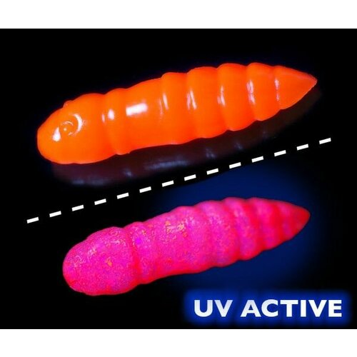 Мягкие приманки Jara Baits Trout Series MOLI MILD-25 Сыр # 706 UV (15шт), в банке