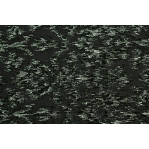 Ткань Жаккард-стрейч мятно-чёрный, ш144см, 0,5 м