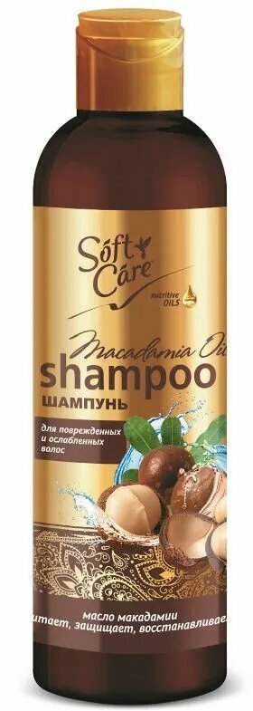 Шампунь ROMAX Soft Care, для повреждённых и ослабленных волос, 345г