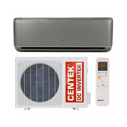 Кондиционер Centek CT-65I12 Anthracite Inverter кондиционер centek ct 65b24