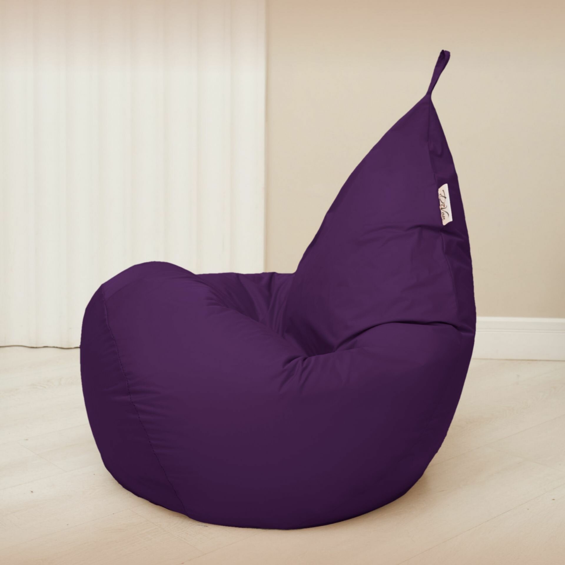 Чехол для кресла-мешка Груша XL фиолетовый Дюспо