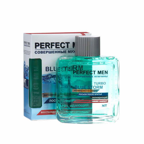 Лосьон после бритья Turbo Blue Storm восстанавливающий 100 мл 546₽