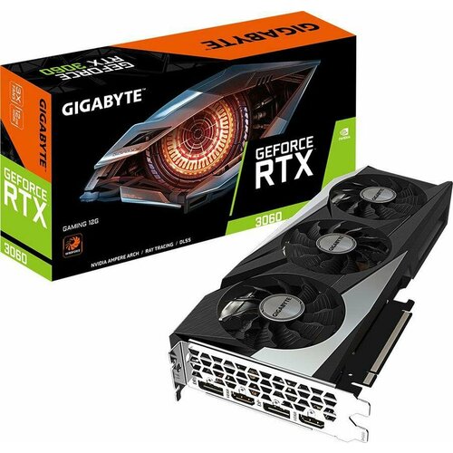 Видеокарта Gigabyte GeForce RTX 3060 GAMING 12G Ret GV-N3060GAMING-12GD 3580000₽