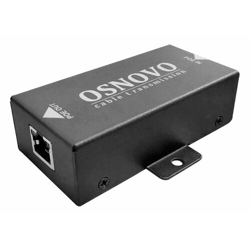 Удлинитель PoE по кабелю UTP OSNOVO E-PoE/1G удлинитель poe osnovo e poe 1g 10 100 1000m gigabit ethernet до 500м