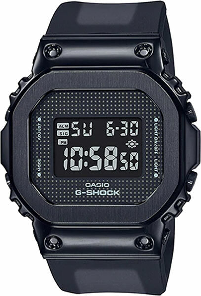 Наручные часы CASIO G-Shock GM-S5600SB-1DR, черный