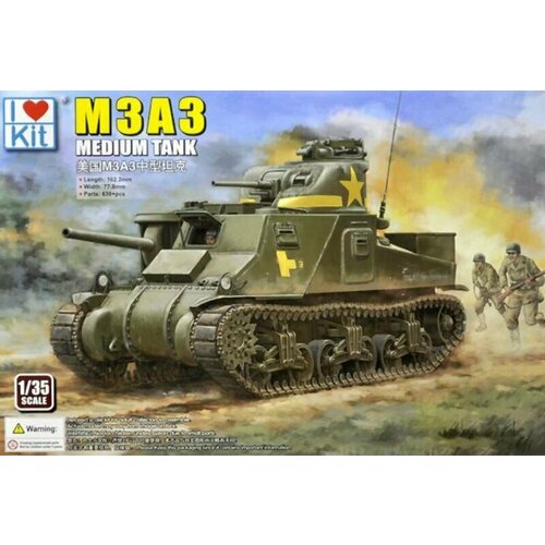 Сборная модель M3A3 Medium Tank 1 35 model kit resin kit tank soldiers resting in winter 326