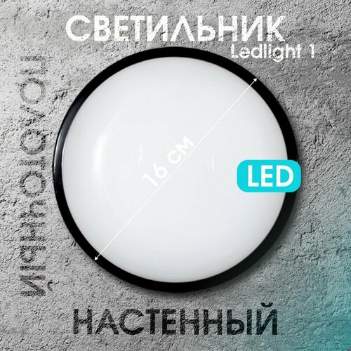 Светильник светодиодный Ledlight-1 черный