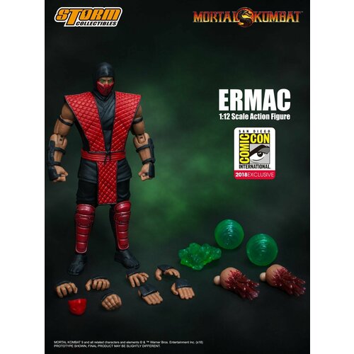 Фигурка Эрмак 2018 Эксклюзив - Мортал Комбат 2. Ermac SDCC 2018 Exclusive- Mortal Kombat 2. Storm Collectibles