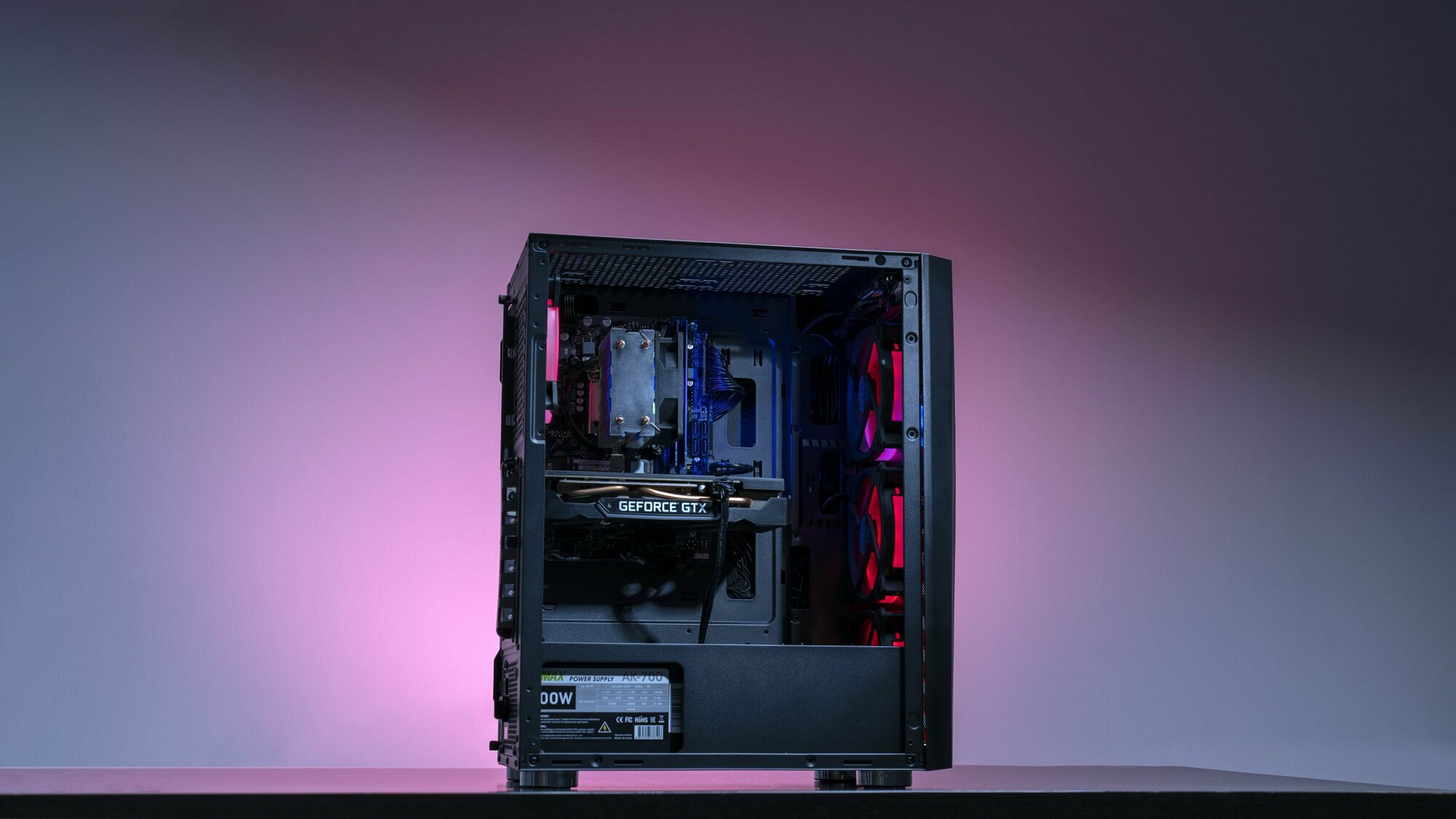Системный блок игровой компьютер (Intel Core i3-12100F, RAM 16 ГБ, SSD 512 ГБ, NVIDIA GeForce GTX 1660 Super (6 Гб), Windows 10 Pro) — фото 1