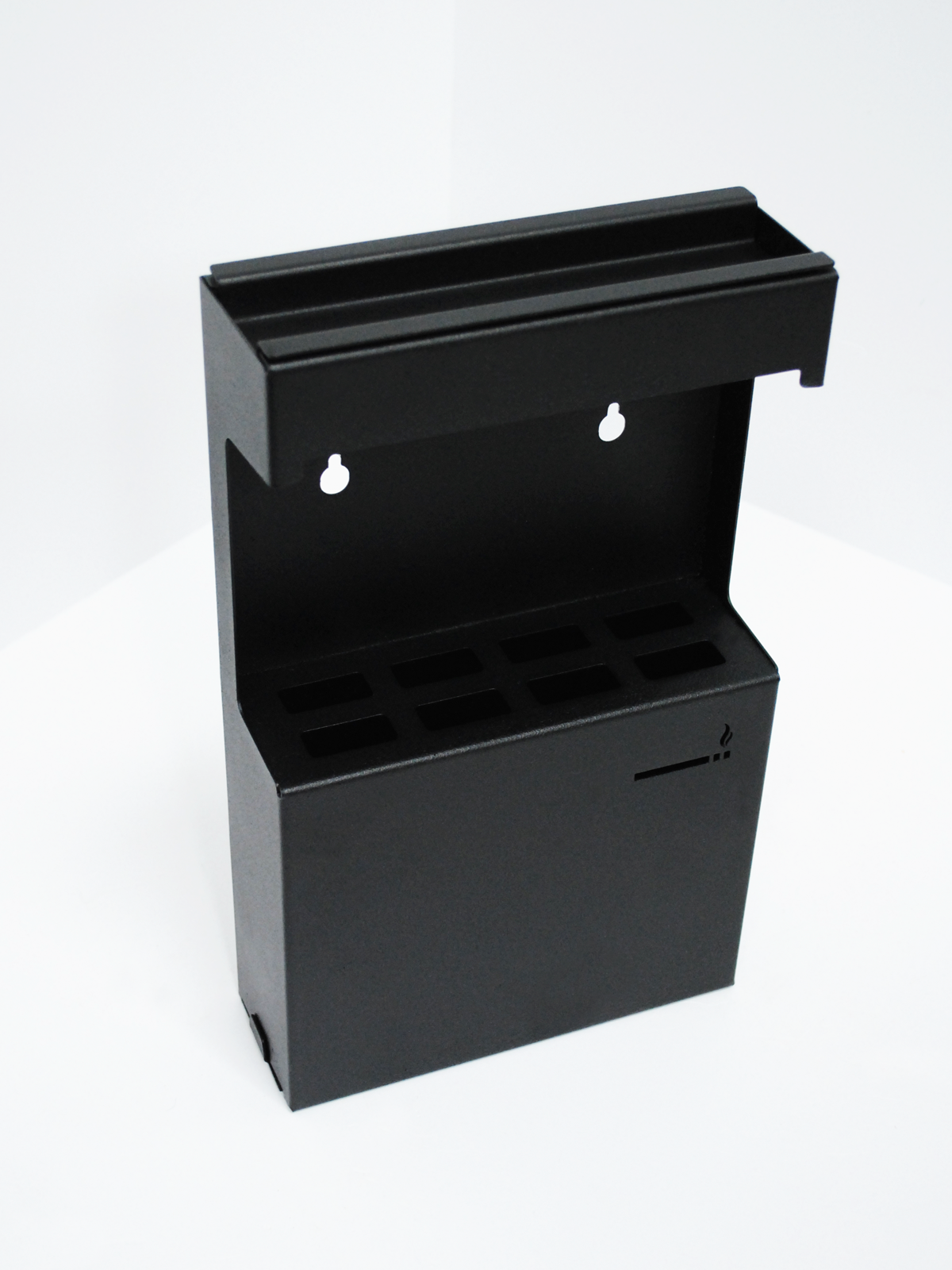 фото Урна металлическая уличная подвесная для окурков