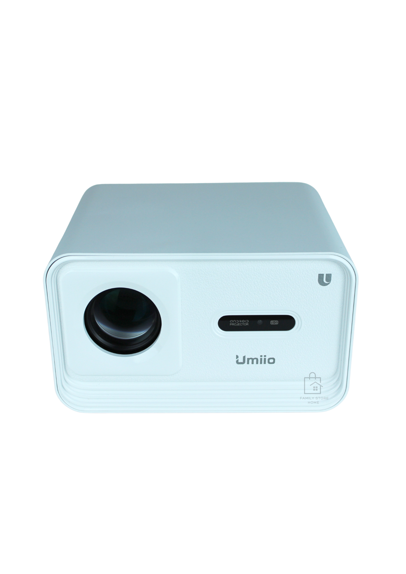Проектор Umiio U8 Pro Smart проектор HDMI для приставки и компьютера Wi-Fi 5G Bluetooth, FamilyStoreHome, белый