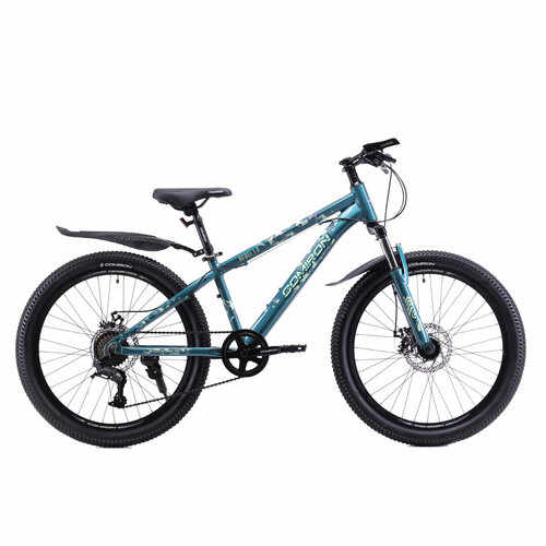 Велосипед горный 24 дюйма подростковый 7-скоростей LTWOO A-2 на рост 135-155см COMIRON REBEL морской хаки 1599900₽