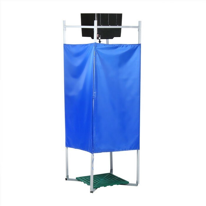 Душ дачный 80 × 80 × 250 см тент бак пластиковый 55 л с ЭВН