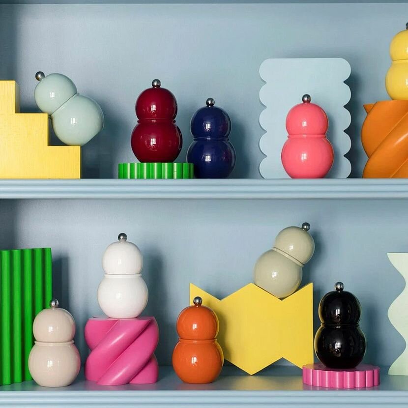 Мельница для соли и перца Chubbie White — фото 1