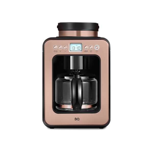Кофеварка BQ CM7001 Розовое Золото/Черный - фотография № 1