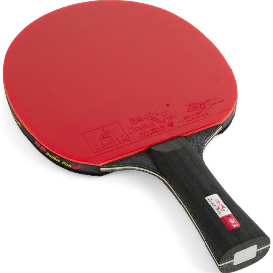 Ракетка для настольного тенниса Double Fish Black Carbon King Racket 5*****, ITTF Appr