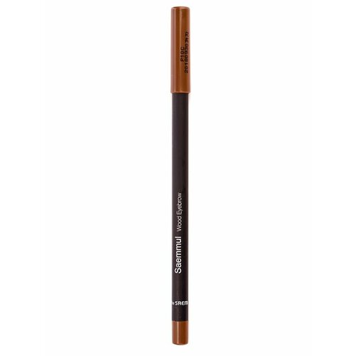 Карандаш для глаз и бровей 01, 0.2 гр, Saemmul wood eyebrow 01 brown, THE SAEM карандаш для глаз и бровей the saem saemmul wood 3 2 г