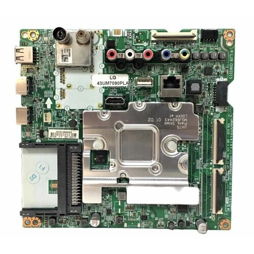 Main EAX68253604(1.0) EBU66221904 для LG 43UM7090PLA, 43UM7020PLF материнская плата main board от телевизора lg 50um7300 eax68253604 1 0