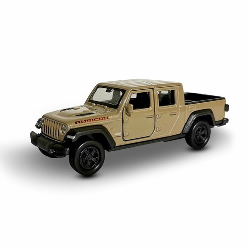 Машинка WELLY JEEP GLADIATOR Песочный / модель машины 1:38 с пружинным механизмом игрушка модель машины jeep gladiator 43788 синий