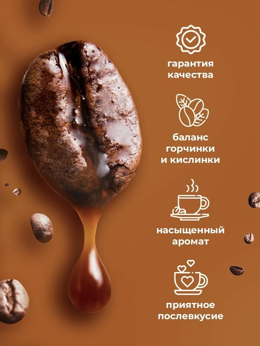 Кофе молотый Tris Caffe 500 г (250 гр х 2), жареный