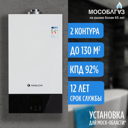 Изображение товара Газовый настенный котел MOGUCHI GBL 13F (Двухконтурный) - 13 кВт