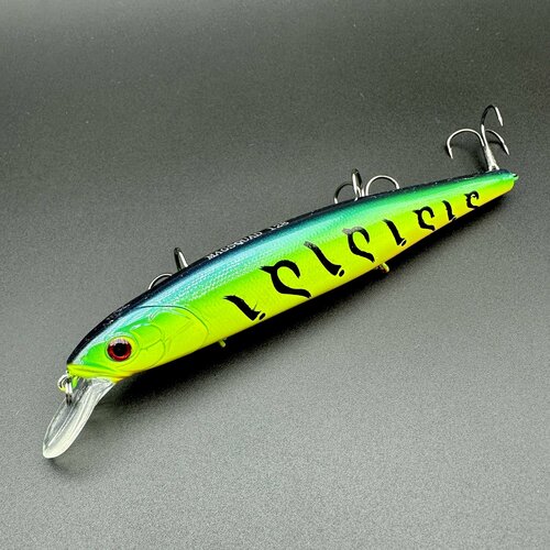 Воблеh Jackall Mag Squad 128SP 21g Jerk bait Япония на окуня, щуку, судака, берш, лосось воблер jackall mag squad 115 sp цв okawa