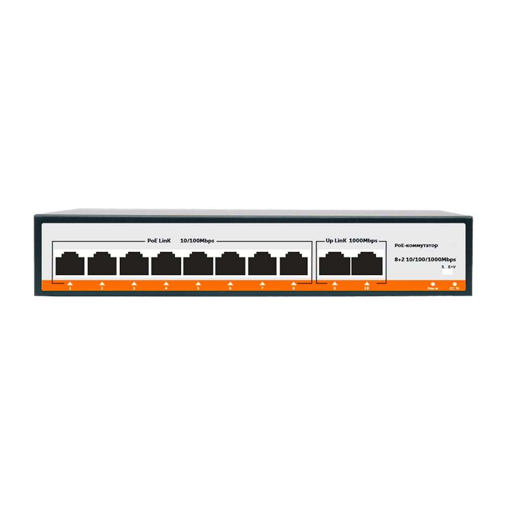 PoE коммутатор TVB-608PC