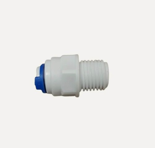 Изображение товара Фитинг прямой Organic трубка 1/4"- наружная резьба 1/4", совместим со всеми осмосами
