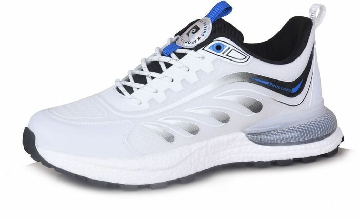 фото Кроссовки мужские PIERRE CARDIN размер 45 цвет белый