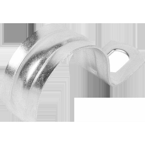 Скоба однолапковая Oxion D21-22 мм оцинкованная 10 шт 512₽