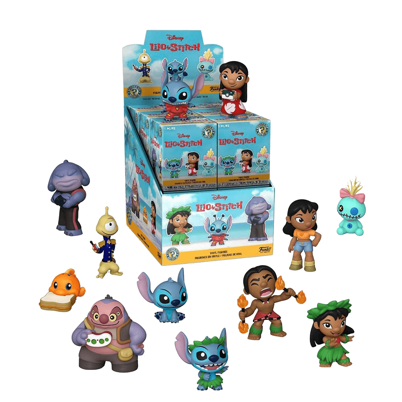 Lilo and Stitch Mini Vinyl Blind Box из мультфильма Lilo and Stitch